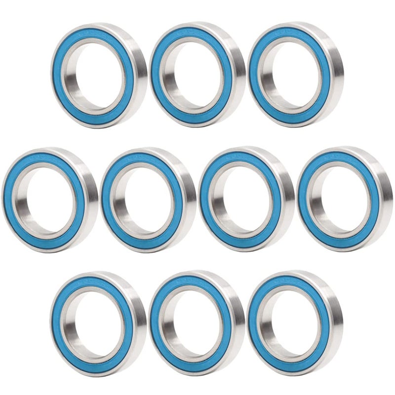 FUSHIBEARING 15x24x5mm 6802RS Ball Bearing 6802-2RS Pack of 10pcs - Image 1